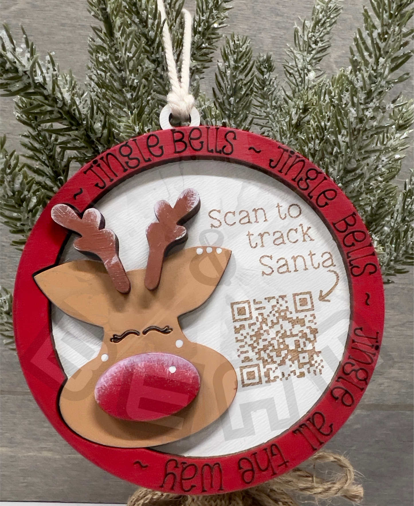 Track Santa with Our Adorable Reindeer Ornament