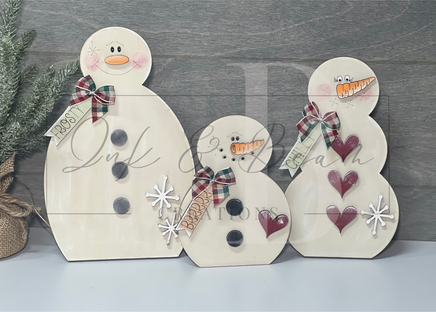 Snowmen Family Decor!