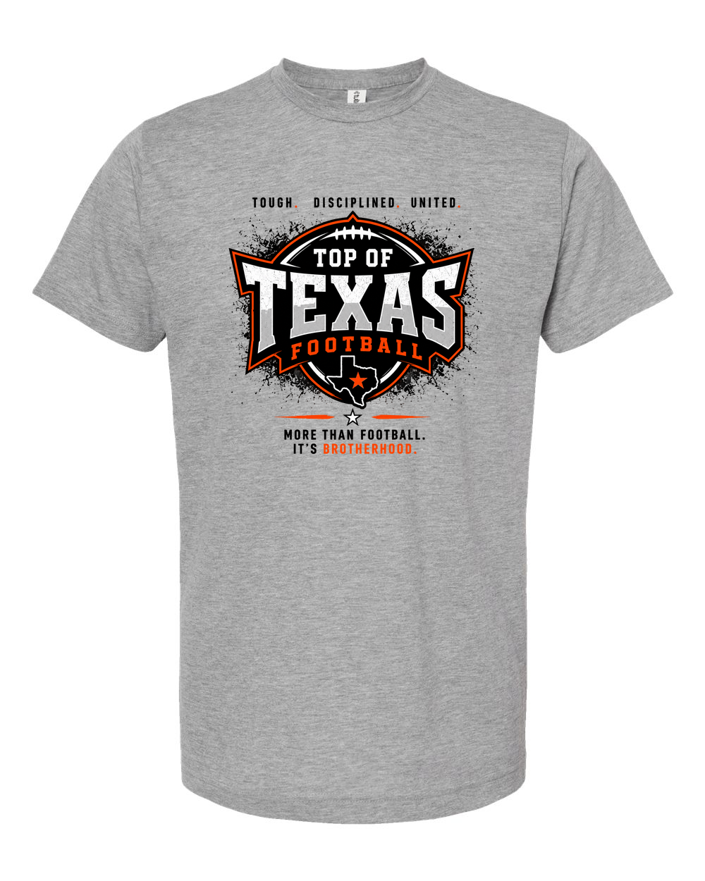 Tultex 241 Heather Grey - Design 5 Brotherhood.