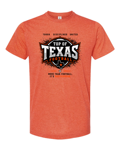 Tultex 241 Heather Orange - Design 5 Brotherhood.