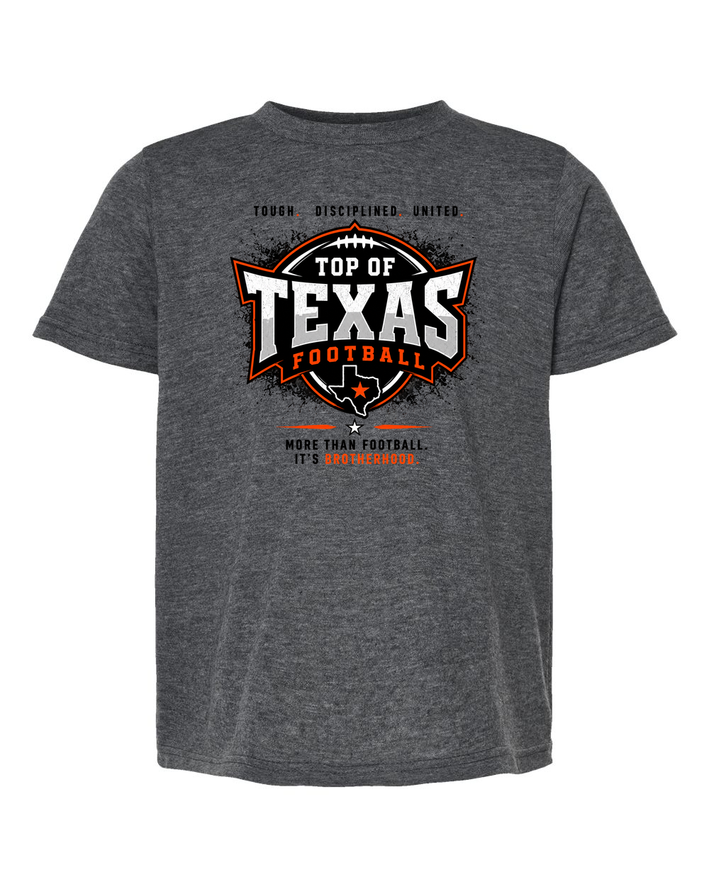 Tultex 265 Heather Charcoal - Design 5 Brotherhood.