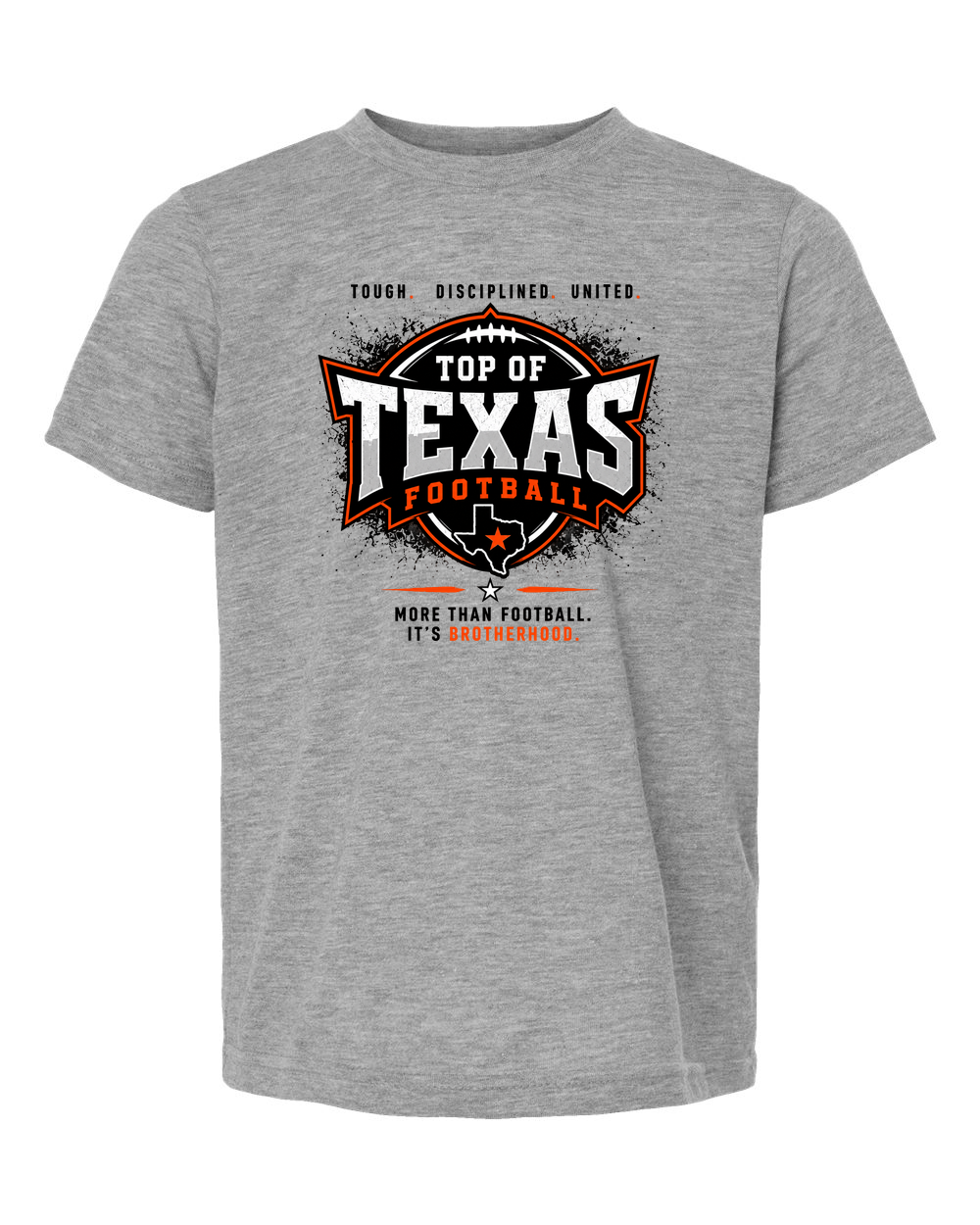 Tultex 265 Heather Grey - Design 5 Brotherhood.
