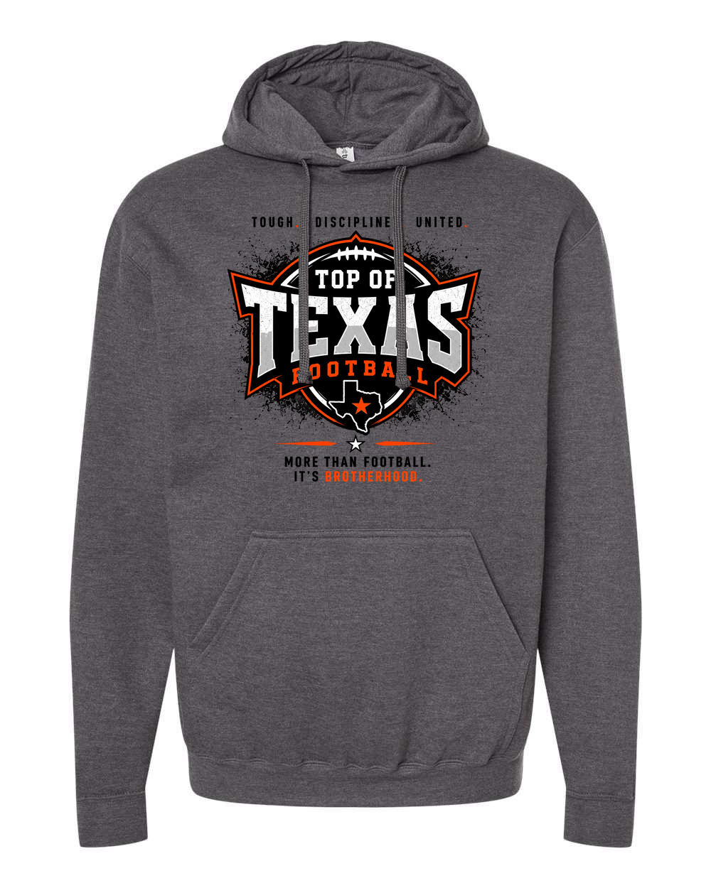 Tultex 320 Heather Charcoal - Design 5 Brotherhood.