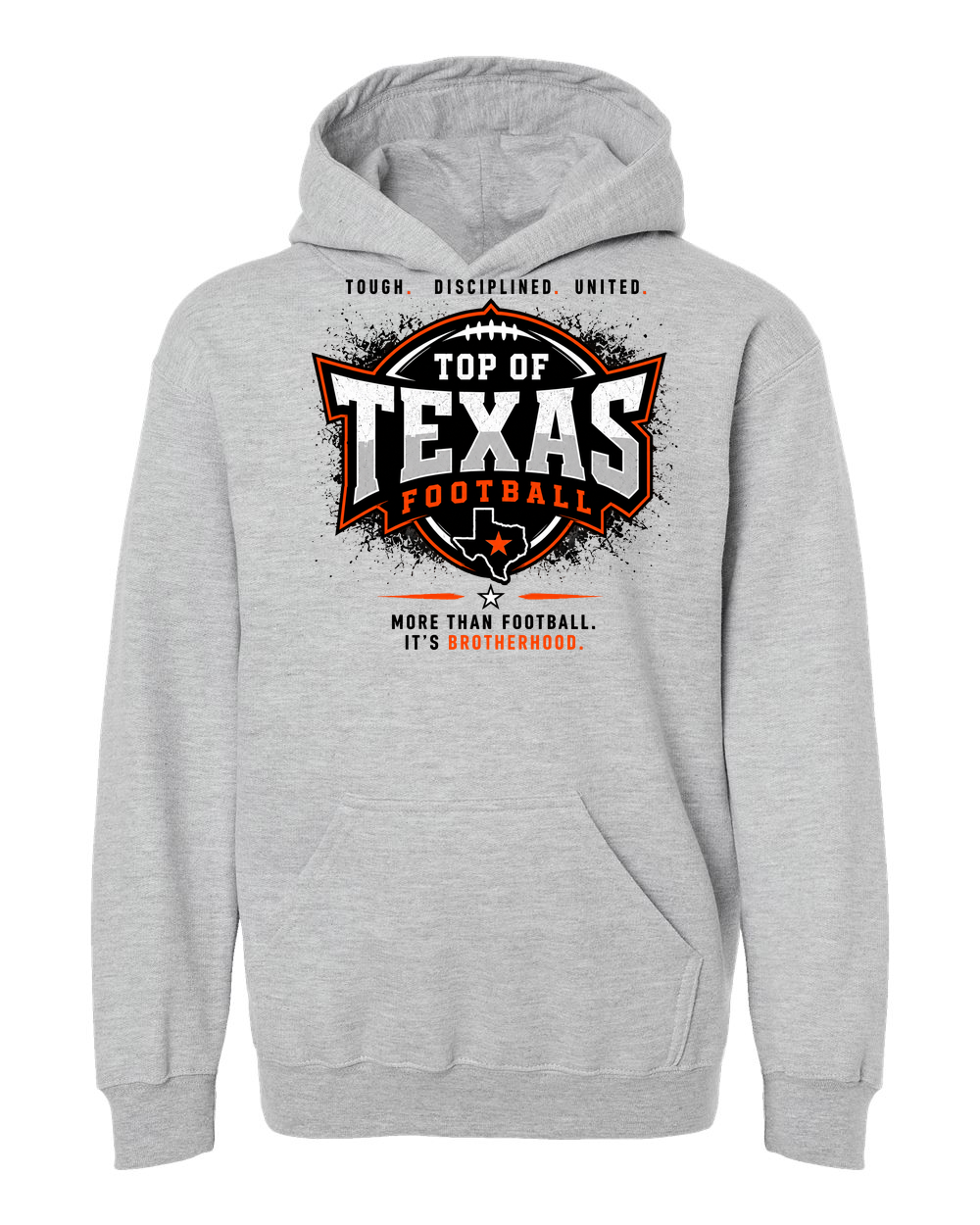 Tultex 320Y Heather Grey - Design 5 Brotherhood.