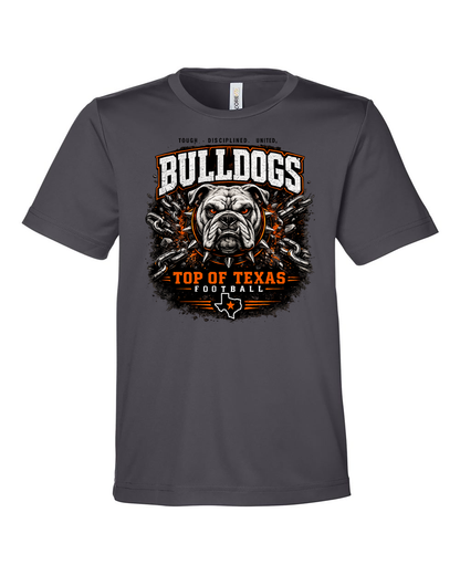 CORE365 CE10Y Carbon - Design 2 Bulldogs Top of Texas.