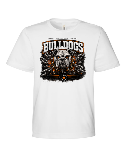 CORE365 CE10Y White - Design 1 Bulldogs Chains.